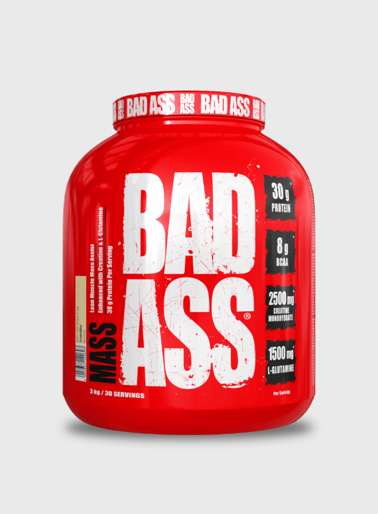 Bad Ass Mass është një produkt i dizajnuar nga Bad Ass Nutrition për të ndihmuar në rritjen e masës së muskujve dhe forcës së trupit.