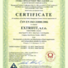 ISO CERTIFICATE