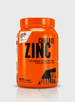 Zinc 100 Chelate nga Extrifit® është një suplement i cilësisë së lartë që siguron përthithje superiore falë formës së tij chelati. Kjo do të thotë që trupi juaj e përdor më mirë dhe më shpejt, pa pasur nevojë për doza të larta.