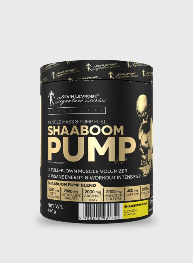 Shaaboom Pump - Formula e përmirësuar për rritjen e pompës muskulare