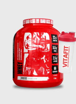 Bad Ass Whey protein Kosove, Proteine per shtim te muskujve.