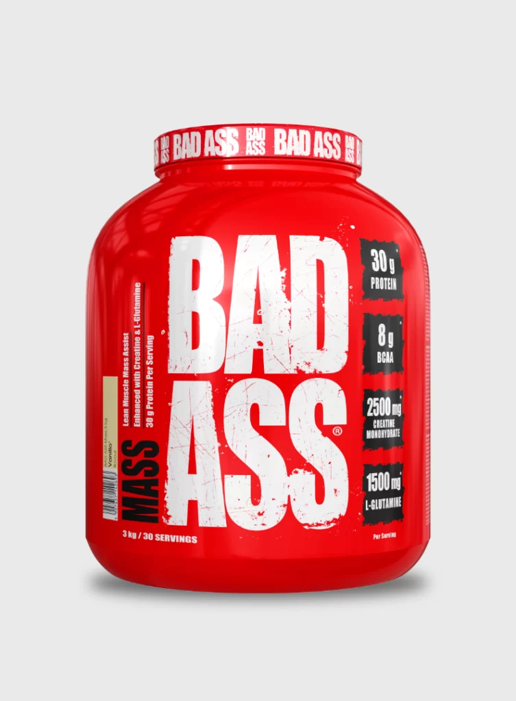 Bad Ass Mass është një produkt i dizajnuar nga Bad Ass Nutrition për të ndihmuar në rritjen e masës së muskujve dhe forcës së trupit.