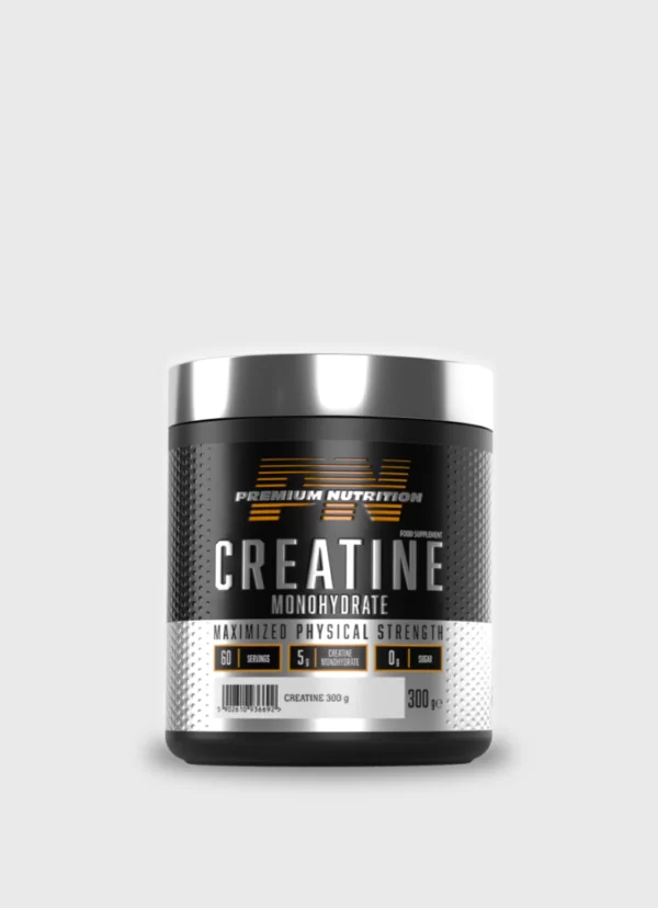 Premium Creatine është kreatinë monohidrat e cila do t’ju ndihmojë që të mbani ujin në trup dhe preferohet për atletet që duan të rrisin forcën dhe energjinë gjatë stervitjeve